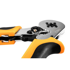 Pressverktyg för ändhylsor, tulejers diameter: 0,25 - 6 mm2.