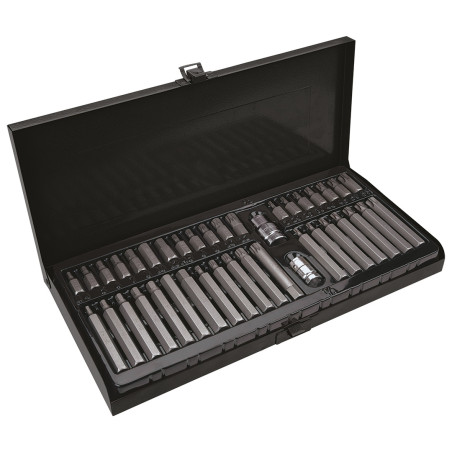 Bits set, 40 pieces. 

Let me know if you need help with anything else! | HandlaSmidigt.se