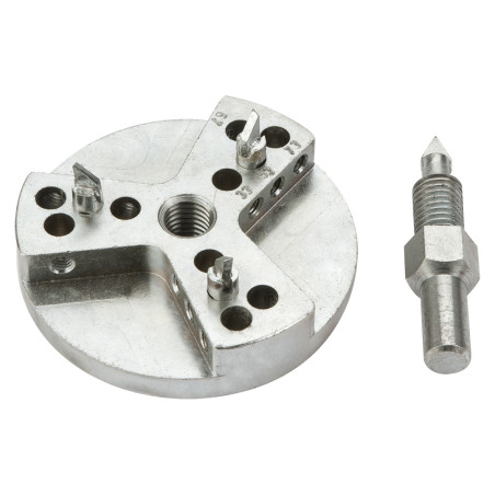 Håltagare för kakel, fyrportig, 33, 53, 67 och 73 mm