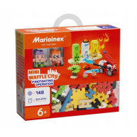 Våffelklossar mini - brandmansaktion 148 delar