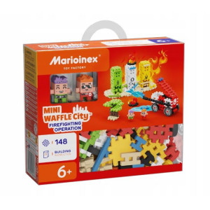 Våffelklossar mini - brandmansaktion 148 delar