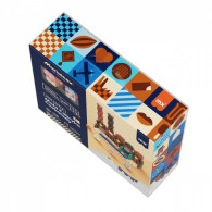Klocki mini waffle wedel - mała fabryka czekolady 100 elementów