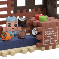 Minivåffelklossar - chokladfabrik 230 delar