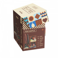 Minivåffelklossar - chokladfabrik 230 delar