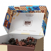 Minivåffelklossar - chokladfabrik 230 delar
