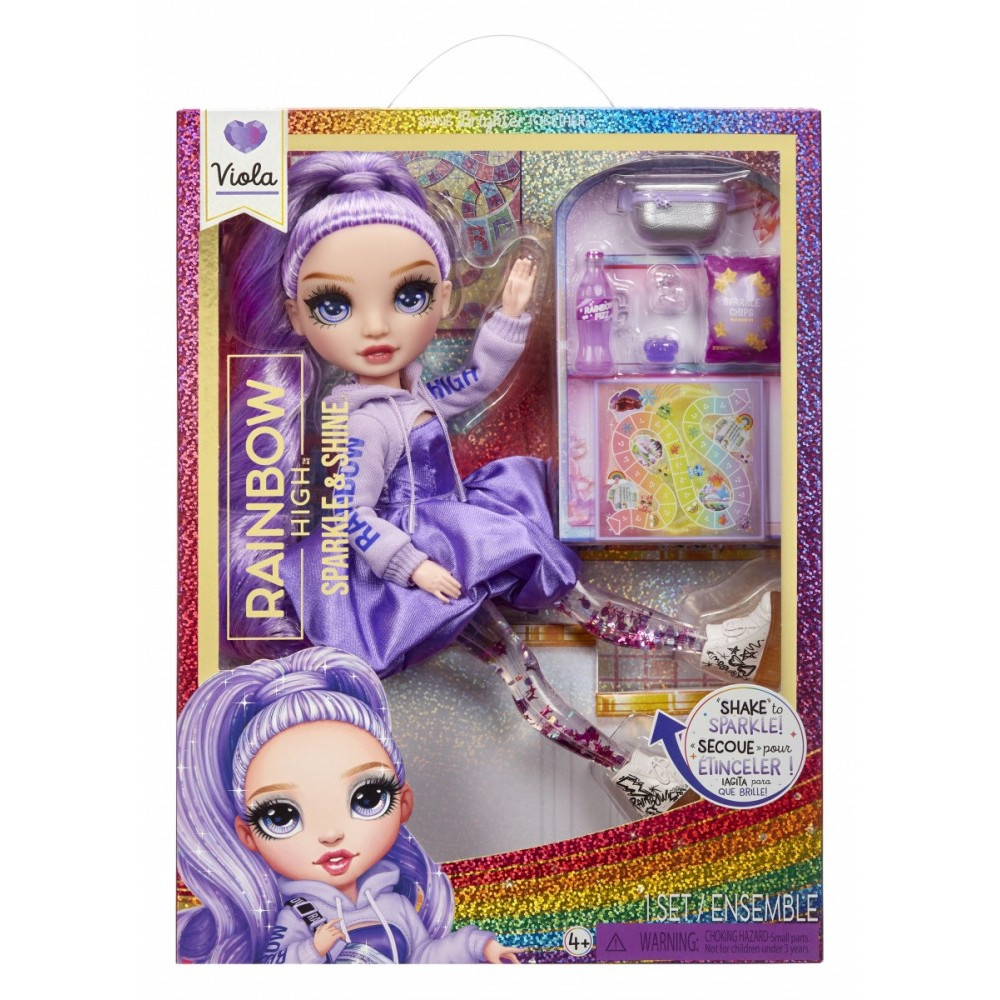 Docka rainbow high sparkle shine viola Docka rainbow high sparkle shine viola