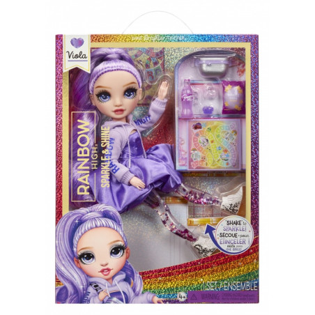 Docka rainbow high sparkle shine viola