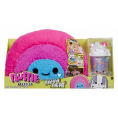 Kudden Fluffie Stuffiez kuddkrig, regnbåge | HandlaSmidigt.se