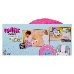 Kudden Fluffie Stuffiez kuddkrig, regnbåge
