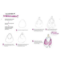 Boken med ännu mer lärande om att rita. Börja med potatisen.