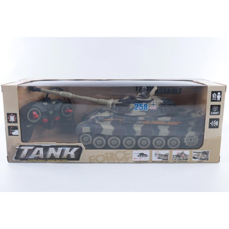 Czołg rc światło dźwięk
