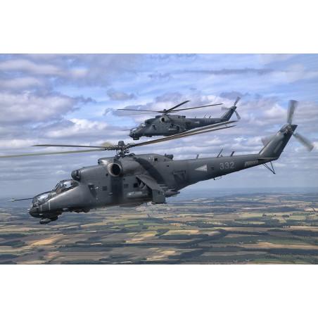 Modell av plast Mi-24P Hind F 148