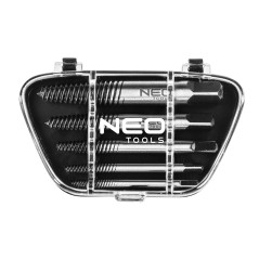 Skruvmejslar för avbrutna skruvar, set med 5 stycken.