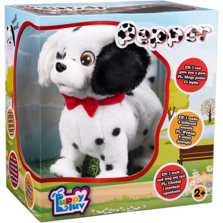 Interaktiv maskot valp luv dalmatisk valp pepper | HandlaSmidigt.se