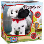 Interaktiv maskot valp luv dalmatisk valp pepper