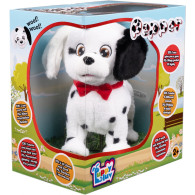 Interaktiv maskot valp luv dalmatisk valp pepper