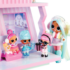 Stuga l.o.l. överraskning vinter snö chalet