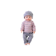 Dockan Natalia, en bebis som kissar, är 43 cm lång.