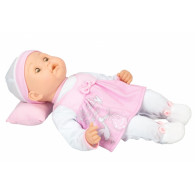 Dockan Natalia, en bedårande liten bebis.