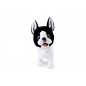 Interaktiv maskot hund som går i koppel