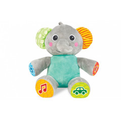 Interaktiv plysch-elefant