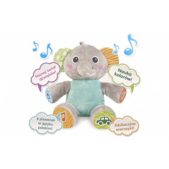 Interaktiv plysch-elefant