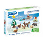 Set med figurer junior 70297 Snöig jul - adventskalender
