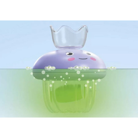 Set med junior aqua 71439 familj av färgglada maneter