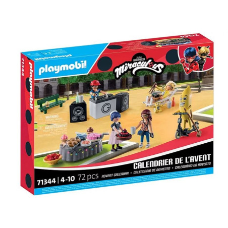 Set med figurer Miraculum 71344 Picknick i Paris - adventskalender