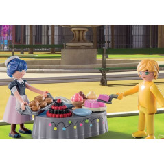 Set med figurer Miraculum 71344 Picknick i Paris - adventskalender