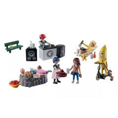 Set med figurer Miraculum 71344 Picknick i Paris - adventskalender