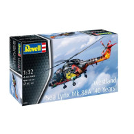 Modell av plasthelikopter Westland Lynx speciell målning 1:32