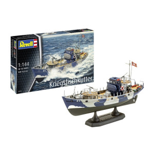 Modell av plastfartyget KFK Kriegsfischkutter 1144