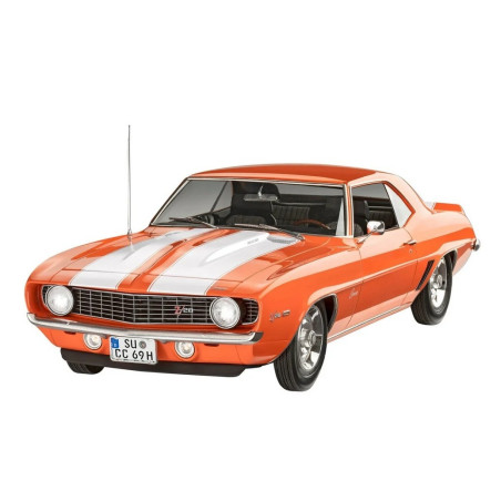 Modell av plast 69 chevy camaro 112