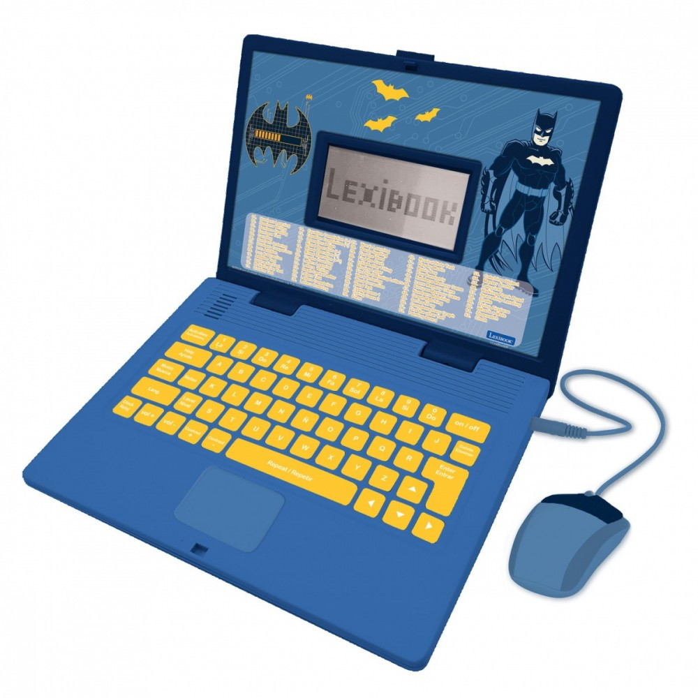 Bärbar dator Batman tvåspråkig pleng med 124 aktiviteter Bärbar dator Batman tvåspråkig pleng med 124 aktiviteter