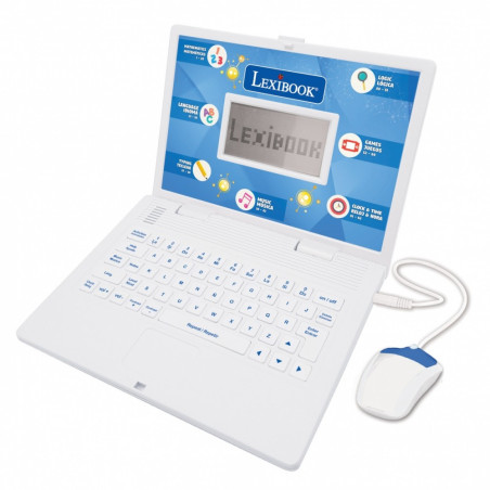 Bärbar tvåspråkig utbildningsdator pl eng med 124 aktiviteter.