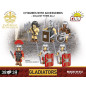Romerska imperiet klossar - gladiatorer 3 figurer