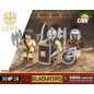 Romerska imperiet klossar - gladiatorer 3 figurer