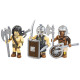 Klocki imperium romanum - gladiatorzy 3 figurki