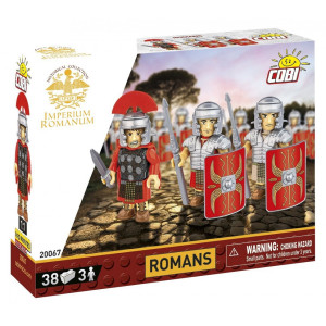 Klocki imperium romanum - rzymianie 3 figurki