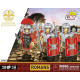 Klocki imperium romanum - rzymianie 3 figurki