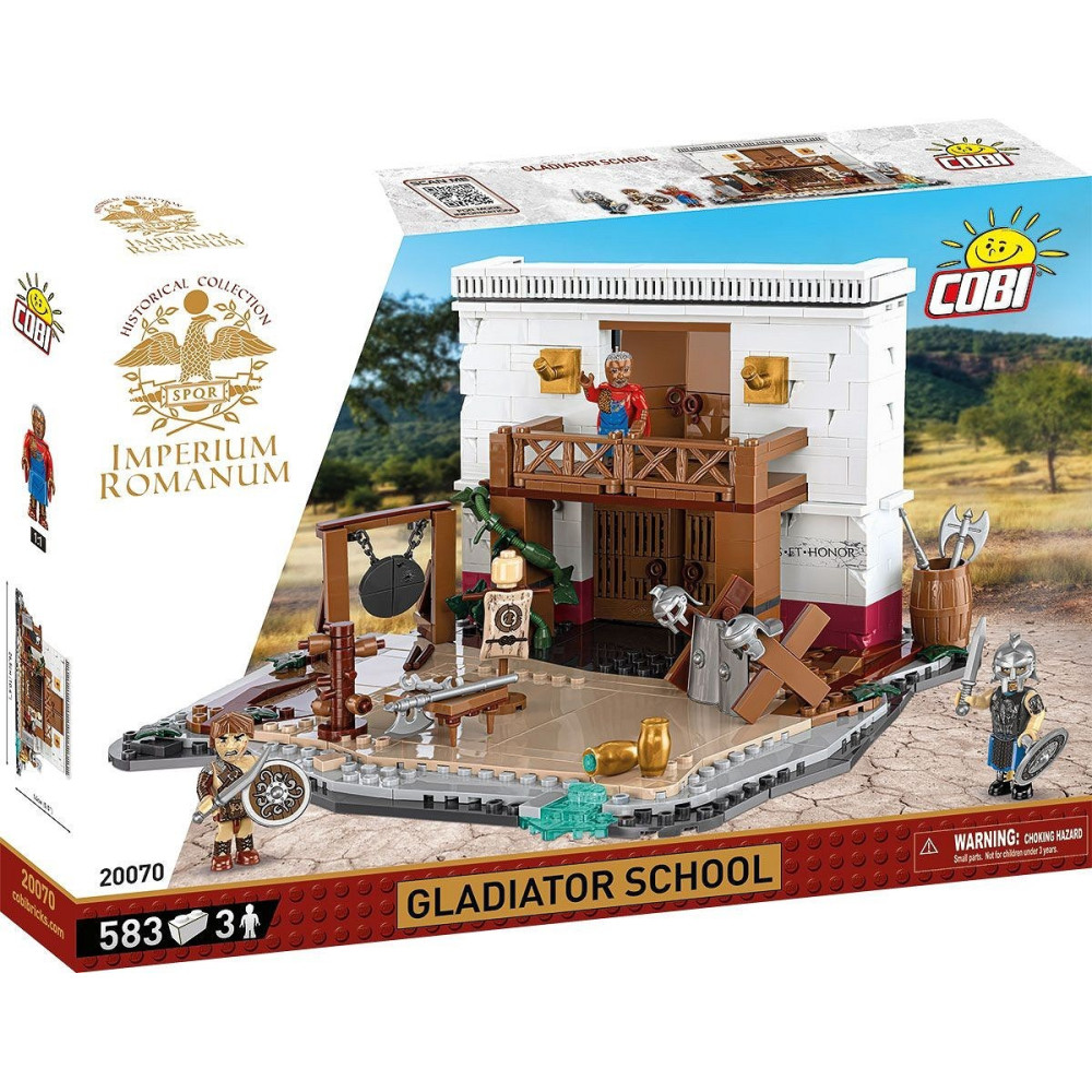 Klocki imperium romanum - szkoła gladiatorów 583 klocki