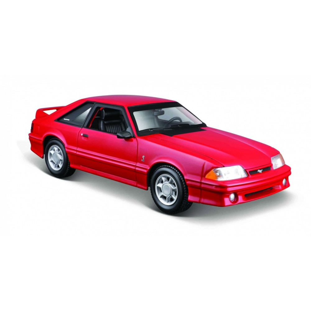 Modell Ford Mustang SVT Cobra 1993 röd 1:24
