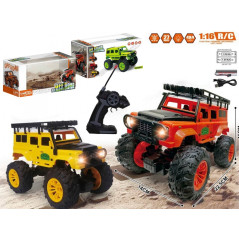 Bil rc off road, ljus, USB-laddning