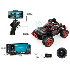 Bil med kamera, wifi, USB-laddning