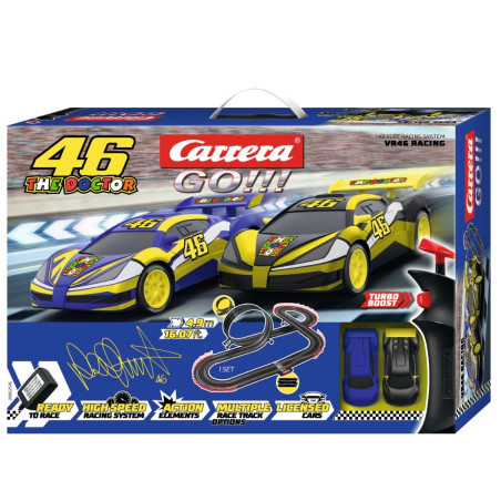 Bilbana med VR 46 The Doctor fordon, 4,9 m.