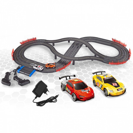 Racerbana, banans längd 440 cm.