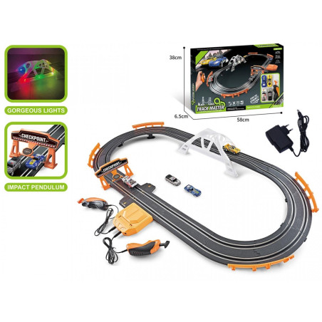 Racerbana 164, banans längd 250 cm.