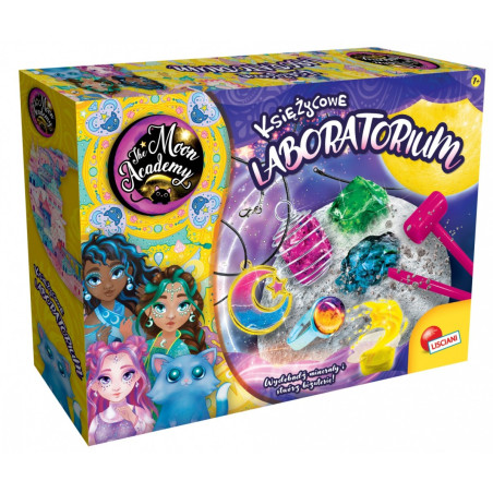 Vetenskapligt set från Moon Academy, månlaboratorium.