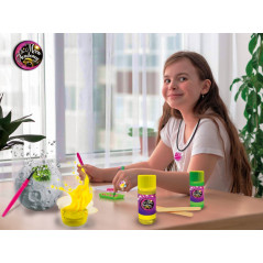 Vetenskapligt set från Moon Academy, månlaboratorium.